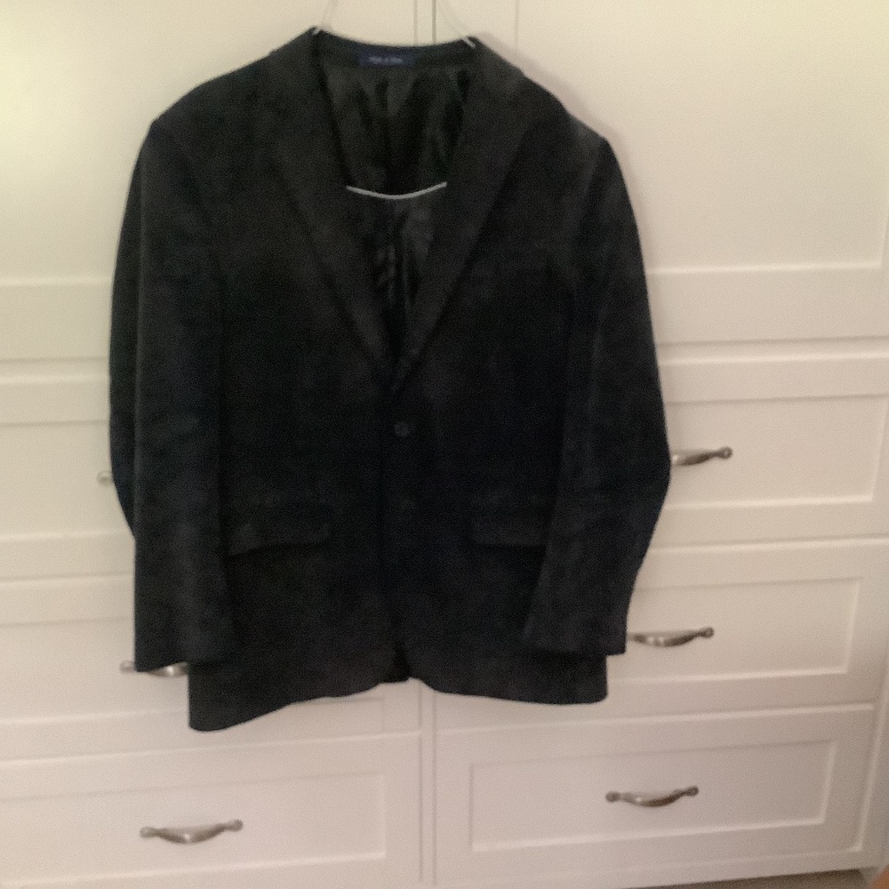 Alan Flusser Navy Corduroy Sport Coat